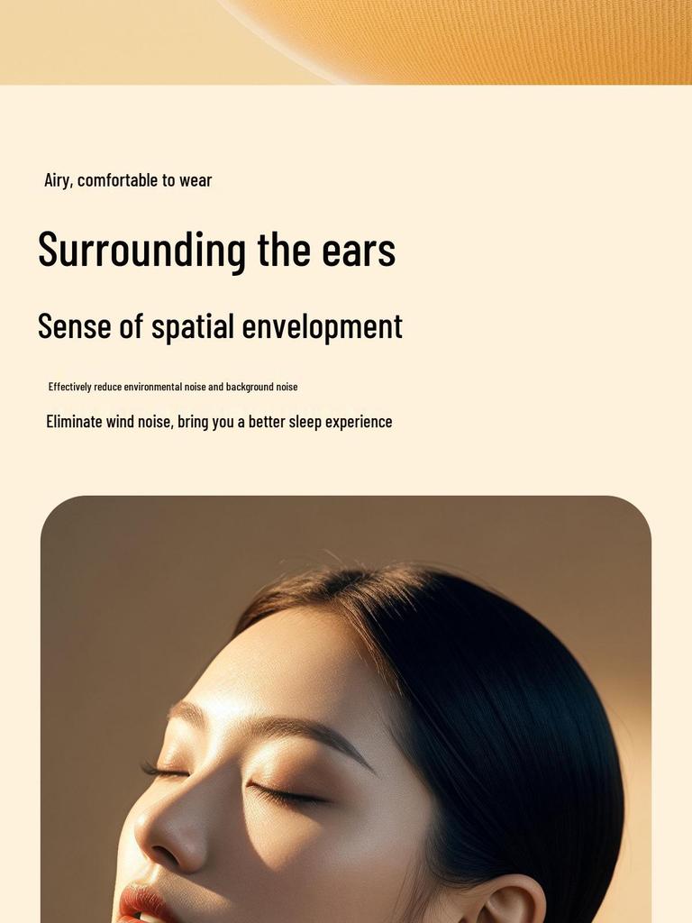 2025 Soft Silicone Wireless Bluetooth Sleep Earphones - Painless, Noise-Cancelling, Ideal for Side Sleeping and Sports