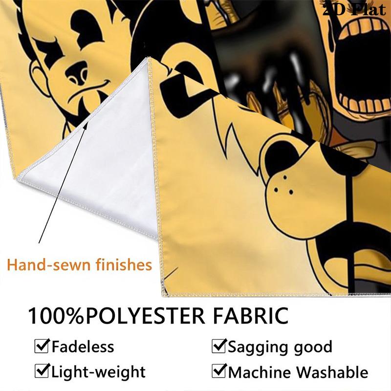 Bendy and the Ink Machine Game Pattern Home Decor Tapestry, Wall Hanging, Decorative RV Wall Cloth.XGT0914570