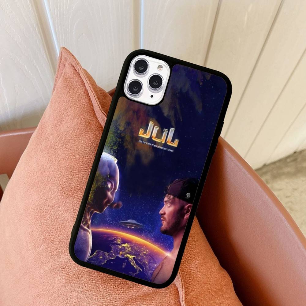 Rapper JuL C'est Pas Des Lol Phone Case For IPhone 16 Pro Max 15 14 Plus 14 13 12 11 17 PC+TPU Cases Back Cover