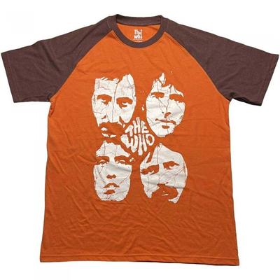 The Who Unisex Adult Faces T-Shirt