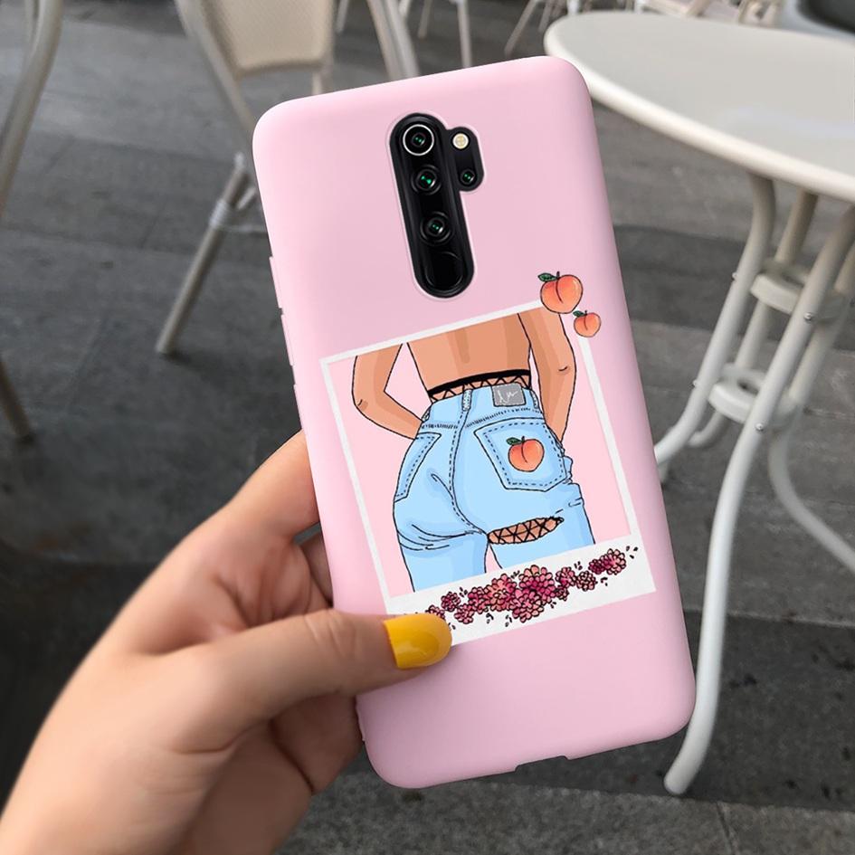 For Xiaomi Redmi Note 8 Case 2021 Cute Sweet Girls Soft Phone Cover For Xiaomi Redmi Note 8 Pro Coque For Redmi Note8 Pro Bumper