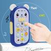 Baby Gutta-percha Toy Face Changing Music Mobile Phone