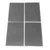 4Pcs Aesthetic Pattern Texture Sheets, Clay Texture Mat Embossing Sheets for Clay Earrings Jewerly Making, Soap Making