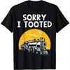 Vintage Steam Train Sorry I Tooted Graphic T-shirt