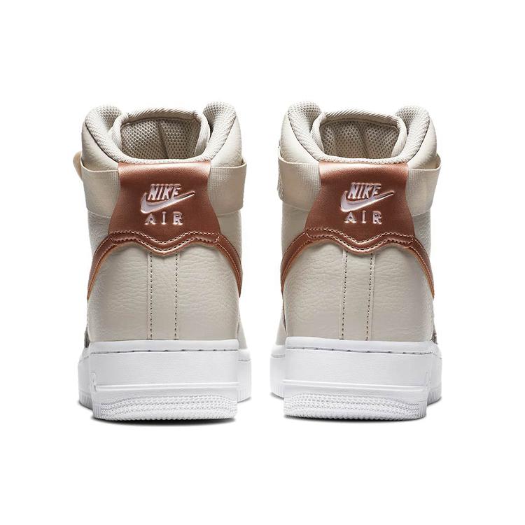 New Nike Air Force 1 High Light Wood Brown Women's DB5080-100
