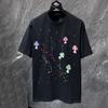 8965 CHROME HEARTS 2026 Summer New High Quality Cotton Round Neck Loose Large Size Men's and Women's T-shirt Couple T-shirt