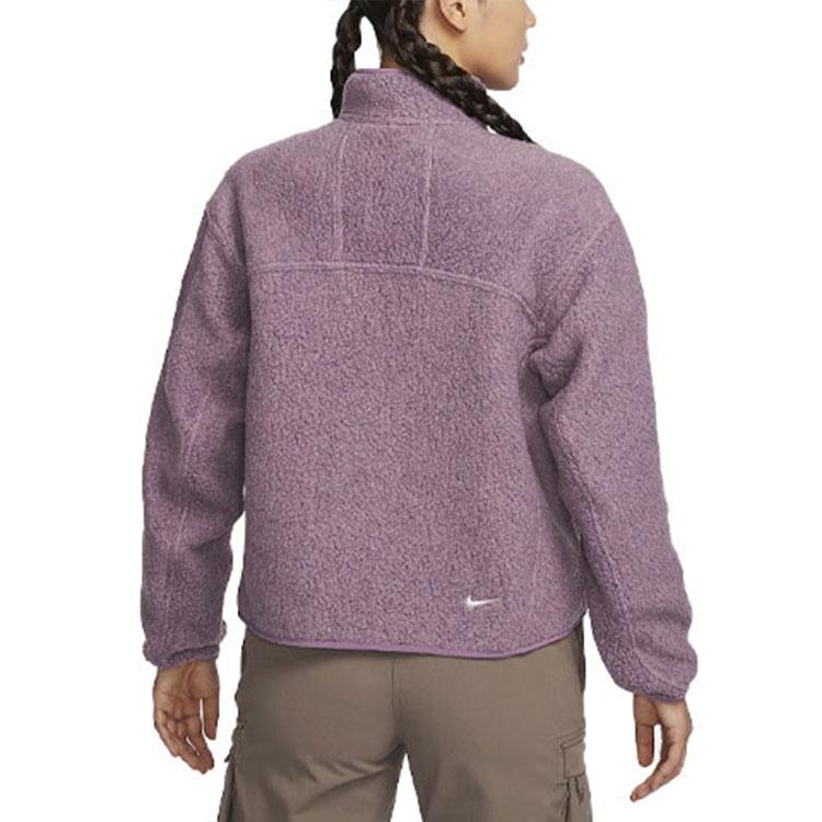 New Nike Velvet Jackets Women's Violet FB8007-536