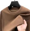 Men's Patchwork Cotton Hoodie - Spring/Autumn Long Sleeve Round Neck Trendy Fashion Top