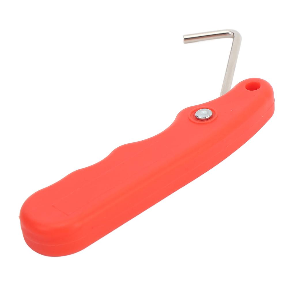 Skridskosnörningsspännare Rostfritt stål och Plast Kurvdesign Vikbar Skosnörningsdragare