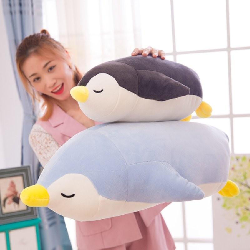 New Ocean Animal Plush Toy Adorable Soft Penguin Stuffed Pillow Perfect Birthday Gift