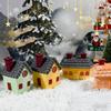 3D Christmas House Silicone Mold Snowhouse Home Desktop Decoration DIY Candle Aromatherapy Cake Topper Epoxy Resin Mold