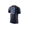 Nike NBA Memphis Grizzlies Ja Morant T-shirt Dark Blue/Light Blue Men Streetwear DR6382-425