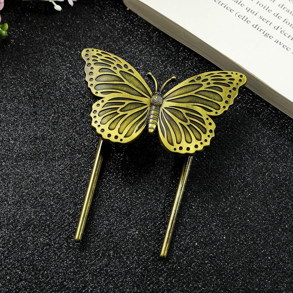 Paper Clip Vintage Book Clip Bronze Metal Insect Bookmark Butterfly Bookmarks School Supply