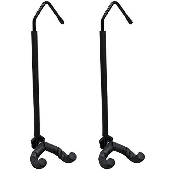 [Set of 2] KIKUTANI GA-150 Guitar Hanger, Hanging Storage for Closets and Hanger Racks, Guitar Stand