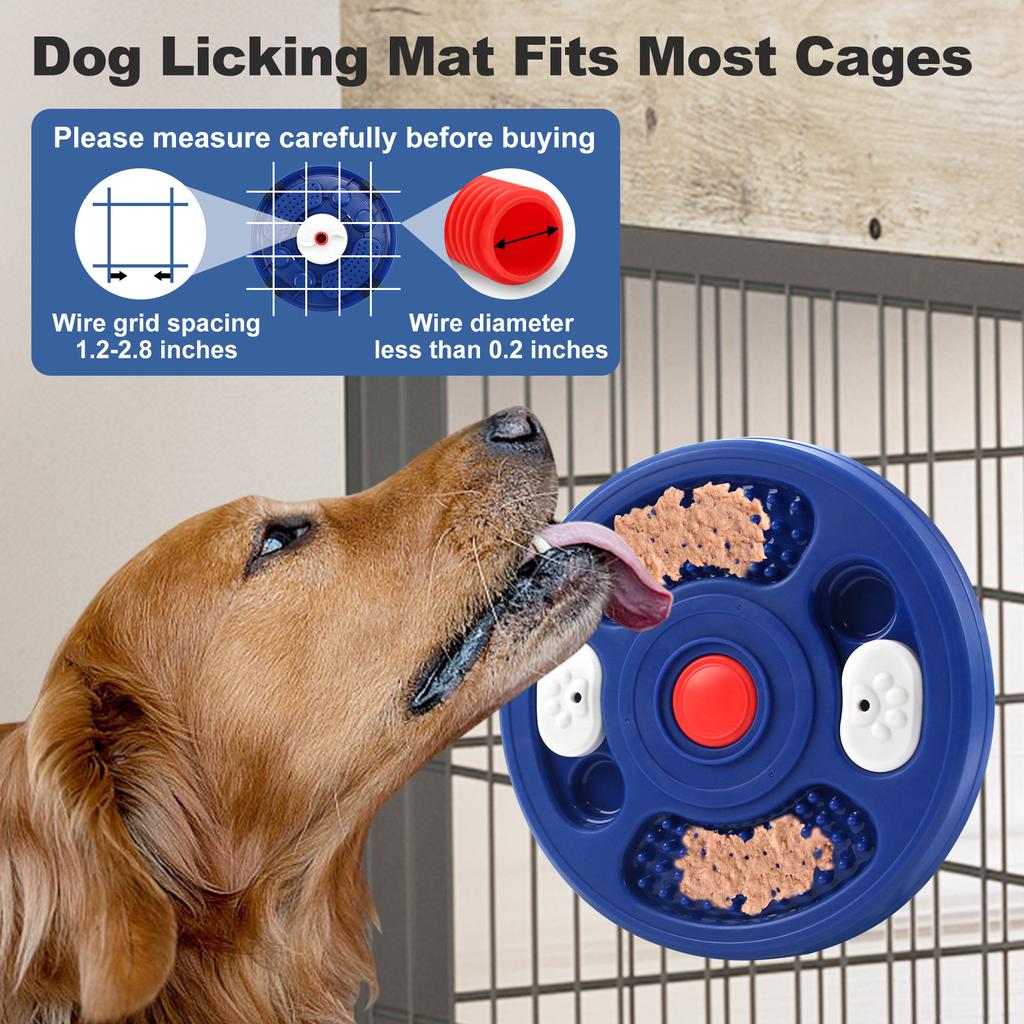 Spielzeug, Leckfuttertablett, Futter verstecken, Haustierspielzeug, Lindert Langeweile, Training, Intelligenz, Slow Food Tray, Abschließbare Hundekiste