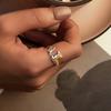 Cute Corgi Dog Open Ring Ladies Girls Exquisite Jewelry Party Birthday Anniversary Gift Selection
