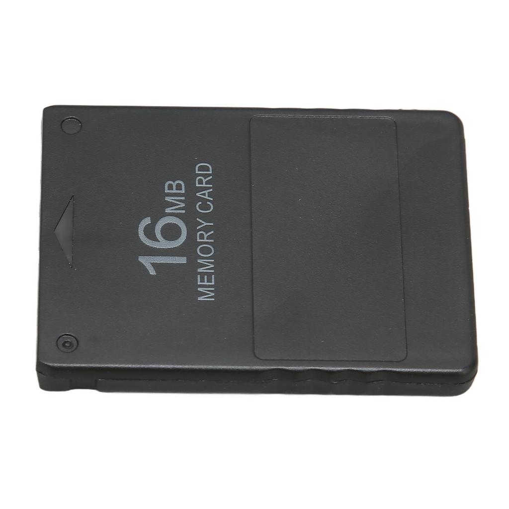 16MB Game Memory Card Plug and Play FMCB1.966 High Speed Game Memory Card for PS2Black