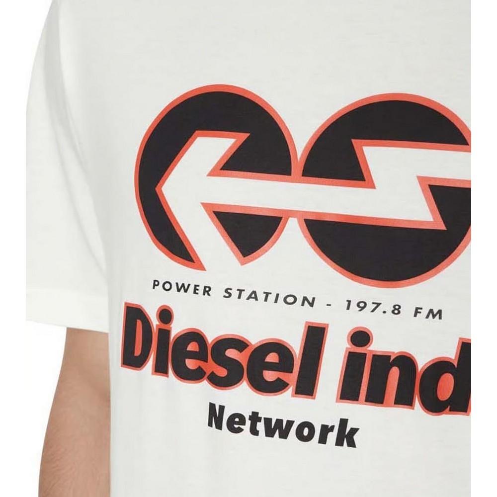 Diesel Unisex Adult Power Station Logo T-Shirt