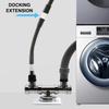 Dryer Drain Hose 10mm Heat Resistant Durable Replacement Extension with Adapter Multiple Sizes for Laundry Room Dryer Use