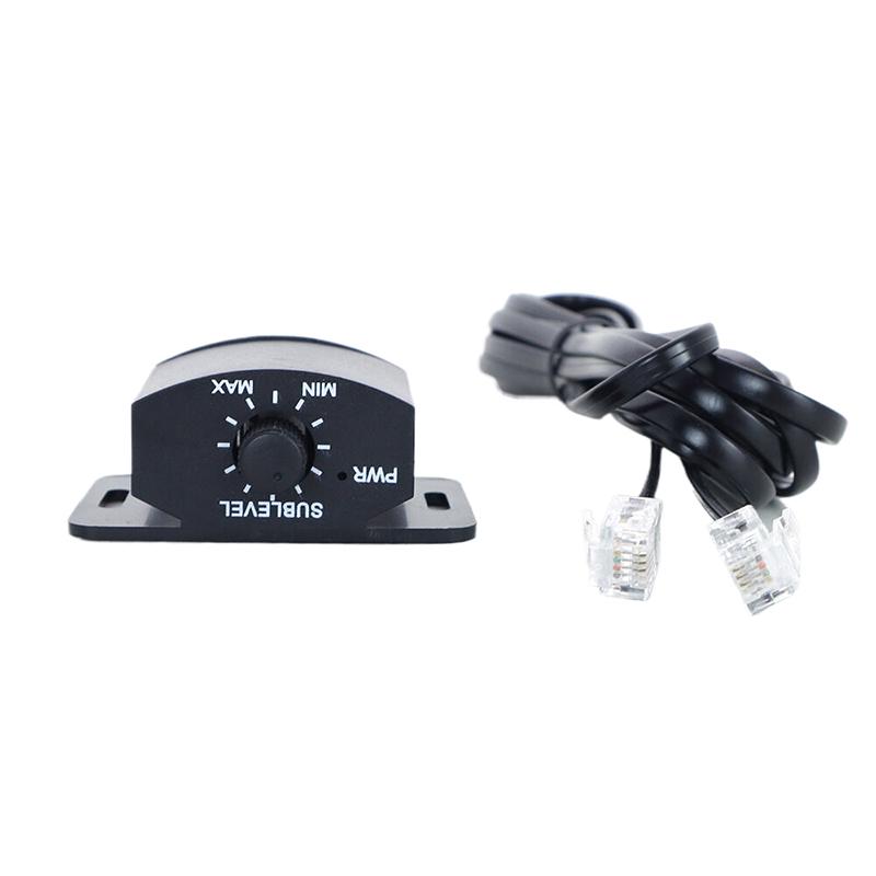 

1Pcs Car Audio Amplifier Volume Remote Controller Speakers Adjustment Knob Set With Long Cable Switch Converter 1Pcs