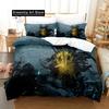 2D Death Stranding Bedding Set Single Twin Full Queen King Size Bed Set Aldult Kid Bedroom Duvetcover Sets Anime Parure De Lit