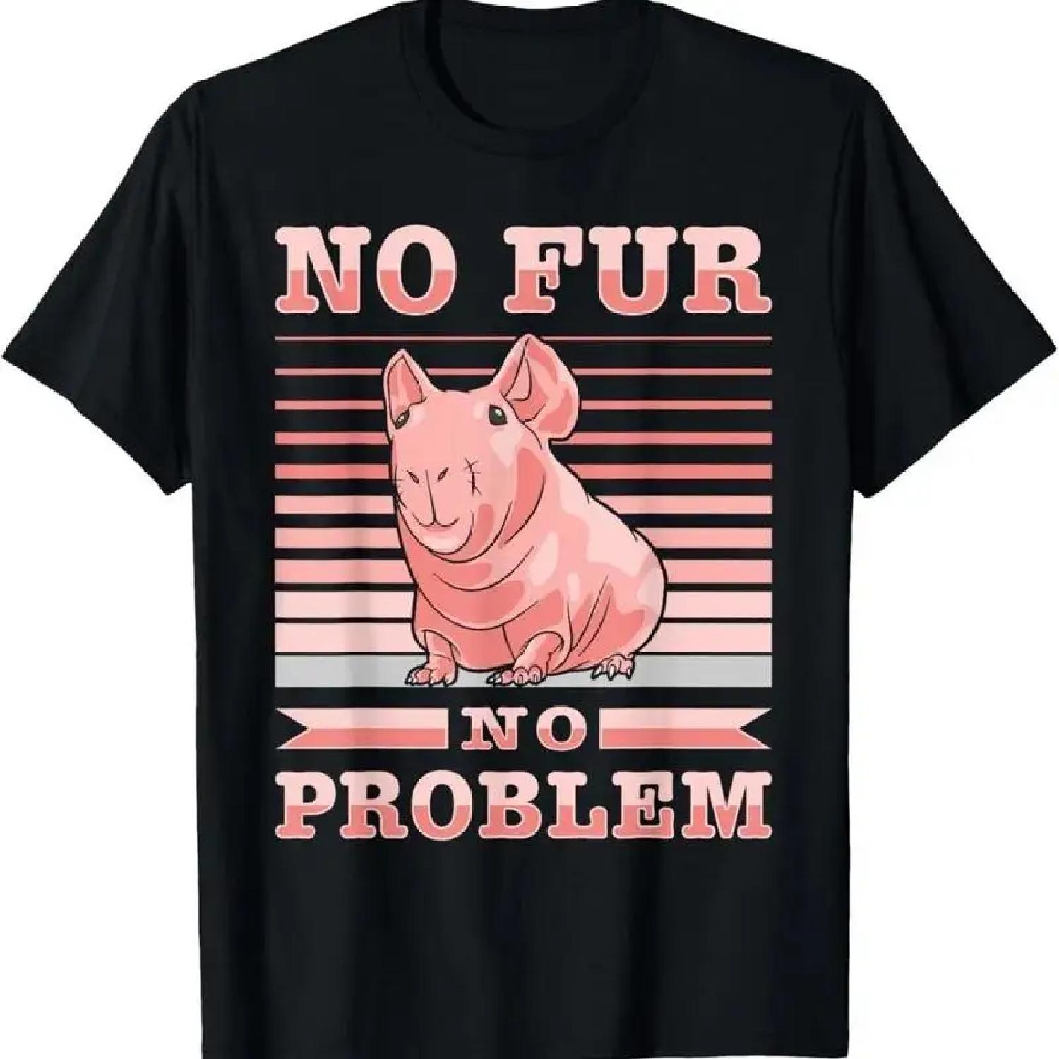 Hairless Guinea Pig Skinny Owner Cavy Rodent Pet T Shirt XXXXXL разноцветный
