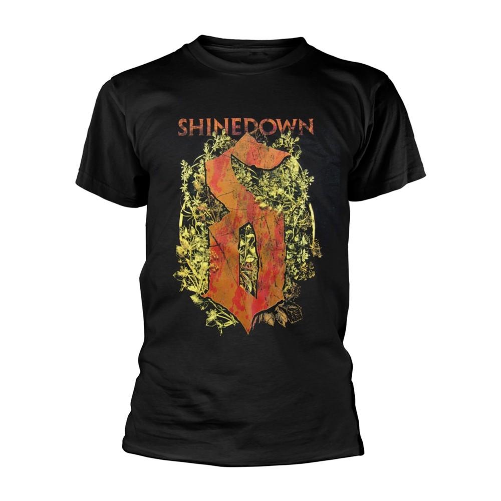 SHINEDOWN - OVERGROWN BLACK T-Shirt Large XXXXL