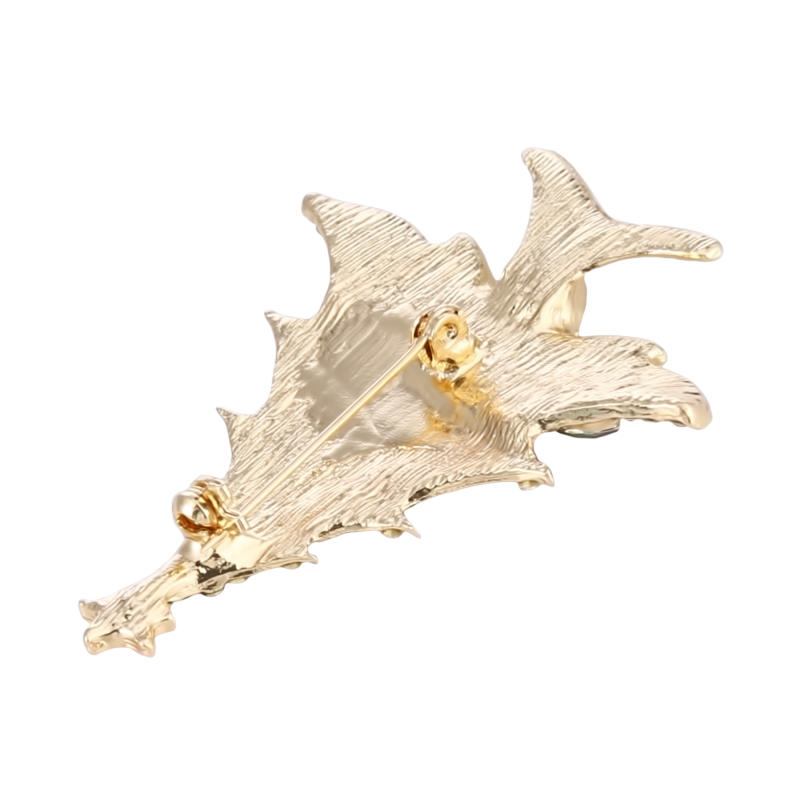 Christmas Vintage Bells Brooch Xmas Tree Shape Pins For Women Men Colorful Rhinestones New-Year Jewelry Garment Accessories