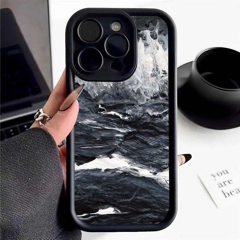 Applicable to Apple iPhone15/14/13/12/11ProMax soft case XR/XS/7/8 mobile phone case sea