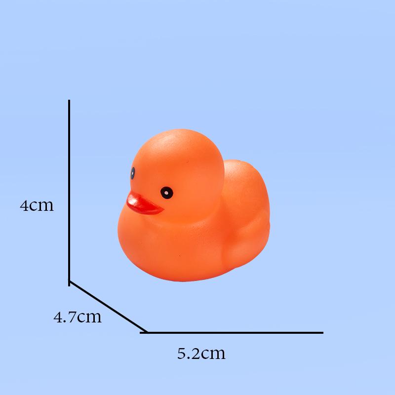 Hong Kong Edition Colorful Bath Squeak Little Yellow Duck Toy Set