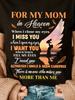 In of Mom T-Shirt -  for My Mom In Heaven  Sympathy Gift, Retro Short Sleeve Shirt with Comfortable