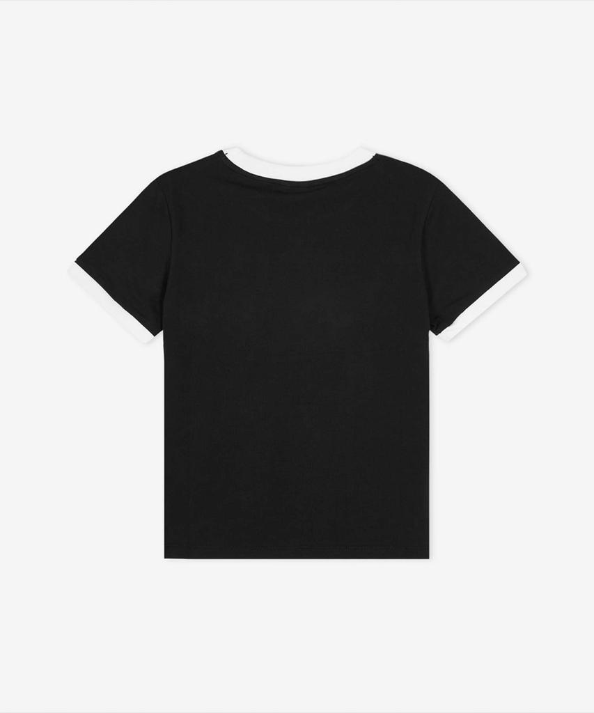 Nyuballanseu Nbneg2W462 / Women Ringer Short Sleeve T-Shirt (Black)