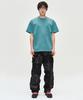 ADSB ANDERSSON BELL Unisex Stool Patch Logo T-Shirt Atb1230U(Blue)