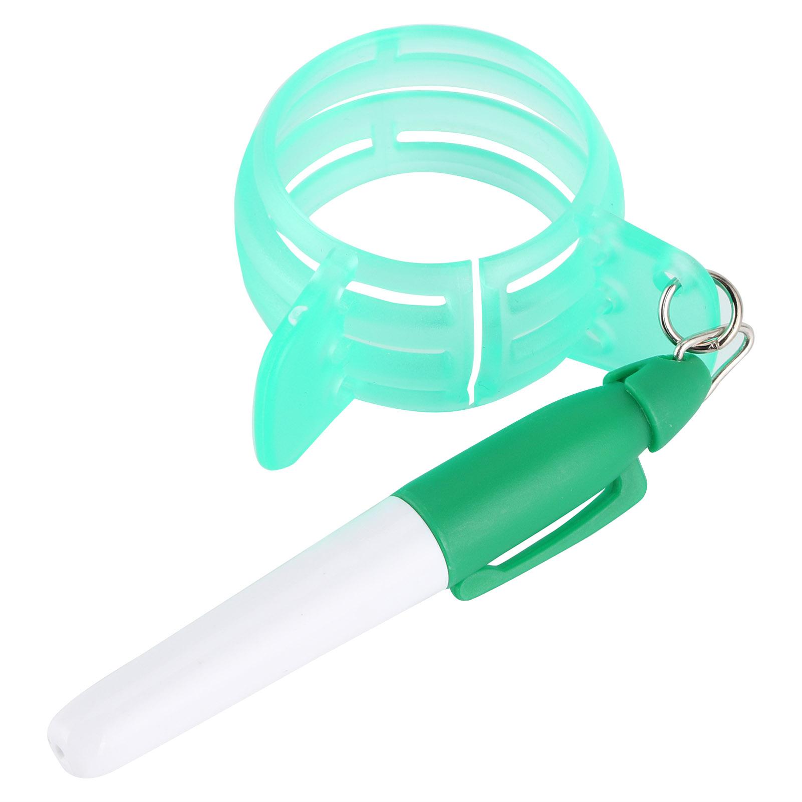 

Ball Line Marker Golf Alignment Kit Line Drawing Device Swing Path Arrows and IdentifiersGreen