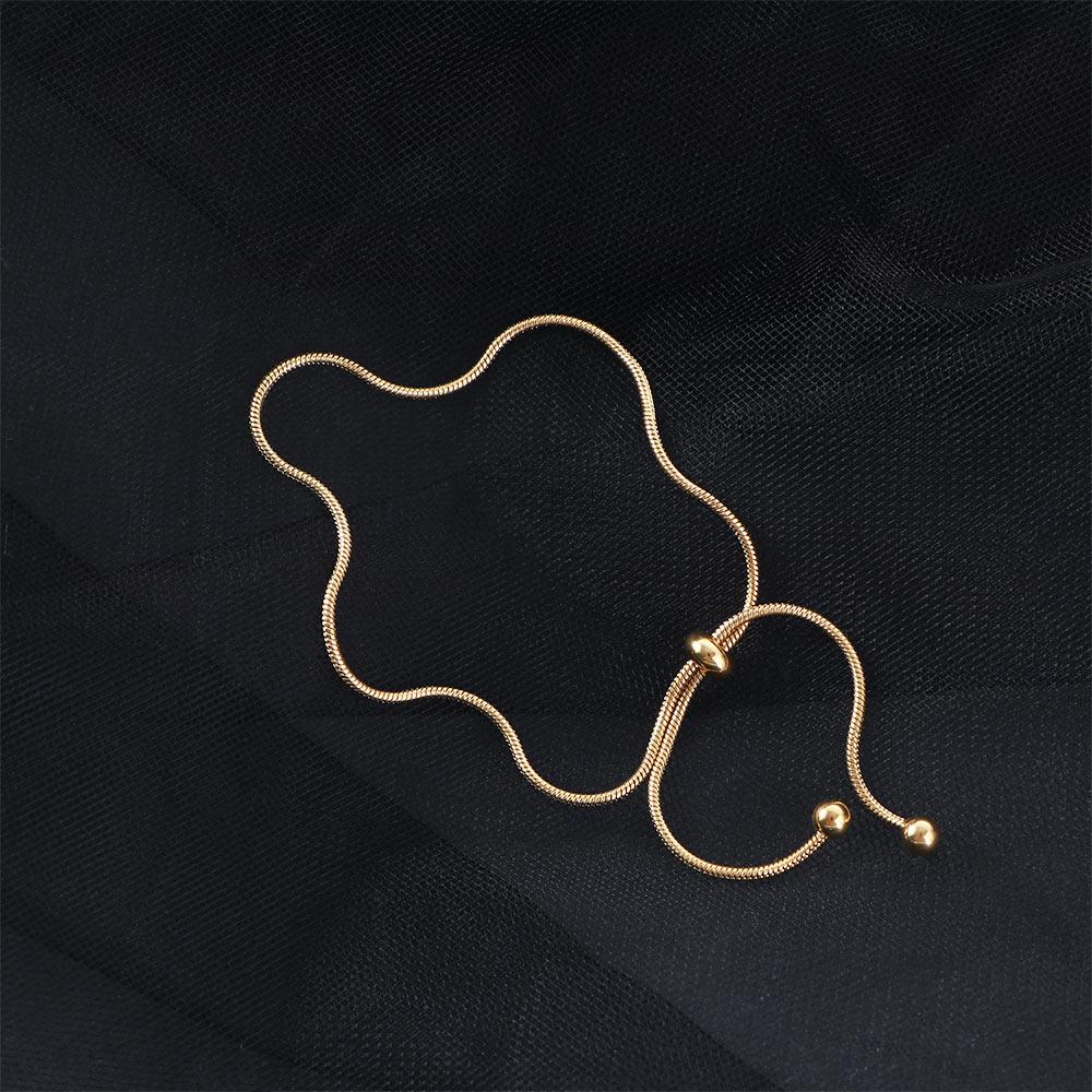 Pull-out Beads Girls Party Accessories For Women Gift Fashion Jewelry Adjustable Bracelet Anklet
