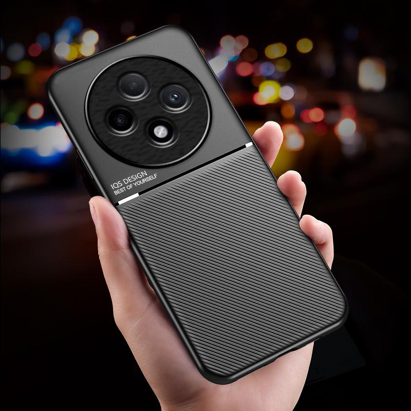 Etui dla OPPO Reno 12F 5G Magnetyczny Uchwyt Skórzane Etui na Telefon dla OPPO Reno 12 F Reno12 F 5G CPH2637 6.67" Miękka Silikonowa Pokrowiec