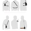 1 Set Waist Bag Holder Pocket Msc-20E Tactical Molle Radio Walkie Talkie Pouch Interphone Holster Carry Bag For Hunting Camp