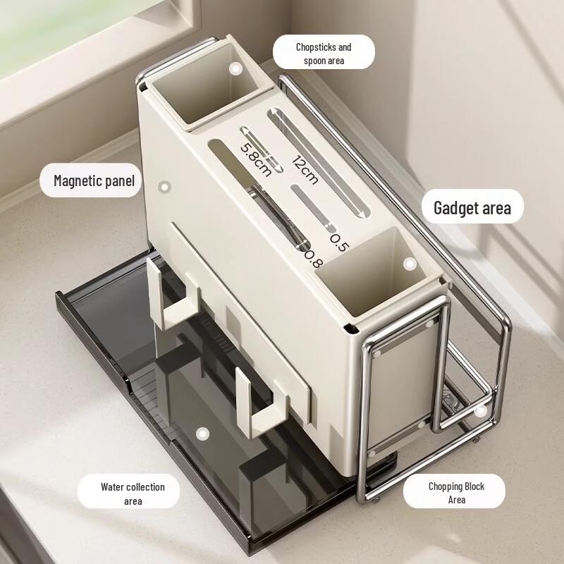 YouShu Kitchen Knife & Utensil Countertop Organizer
