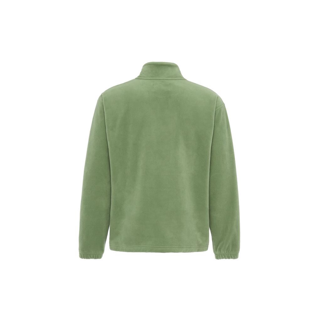 Jordan Solid Color Half-Zip Fleece Pullover Men Tops Green FD7864-340