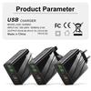 65W Rychlá Nabíječka Mobilní PD Nabíjení 3 USB Type-c Cestovní Nabíječka s Více Rozhraními 3.1A Pro Samsung Xiaomi iphone EU US UK Adaptér