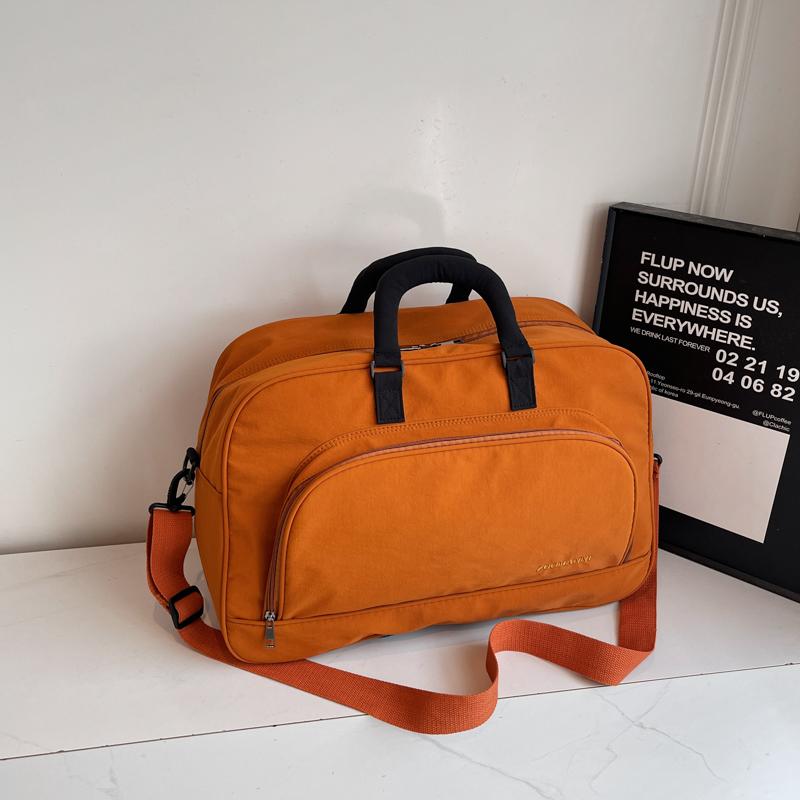 Travel Bag Women's Large Capacity Hand Luggage Storage Bag Lightweight Travel Tote Short Trip Travel Portable Bag Outing Training Sports Fitness Bag