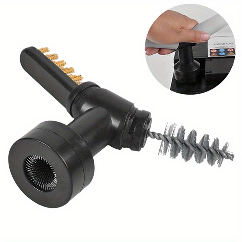 1PC Car Battery Terminal Cleaning Brush Set Battery Post Cleaner Tool with Steel Wire Bristles