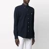 Polo Ralph Lauren FW21 Logo Embroidered Button-Down Collar Long Sleeve Shirt Men shirts Dark-Blue 710654408-016