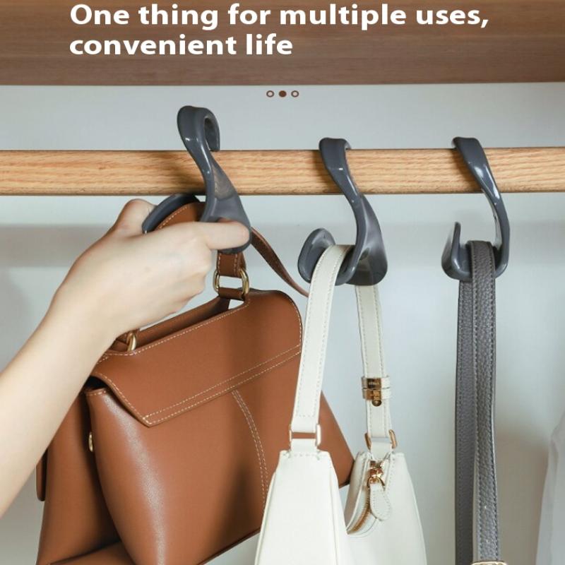 Bag Hanger Hook Handbag Hat Scarf Storage Rack Wardrobe Backpack Hook Handbag Holder Storage Rack Organization