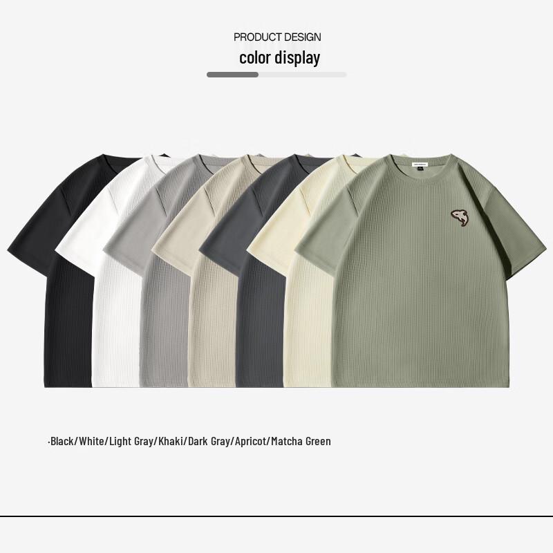 Mark Fairwhale Men's Waffle Knit Short Sleeve T-Shirt