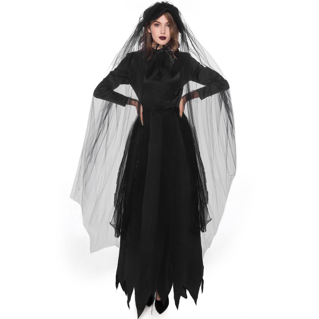 Women's Halloween costumes cosplay vampire bridal costumes, adult women's stage costumes