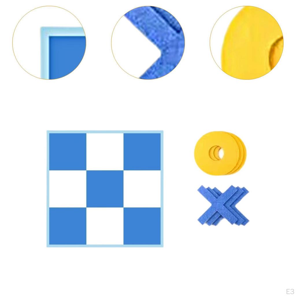 Classic Toe Chess Board Game for Family Entertainment