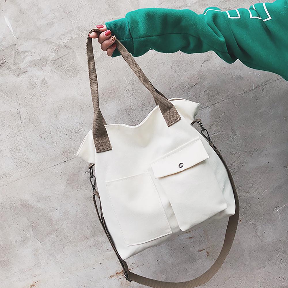 Women Literary  Messenger Bag Canvas Bag Shoulder Bag