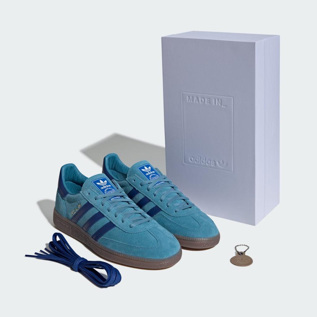 adidas HANDBALL SPEZIAL MIG IH6635 Unisex Originals Sneakers Tactile Steel / Royal Blue / Gum