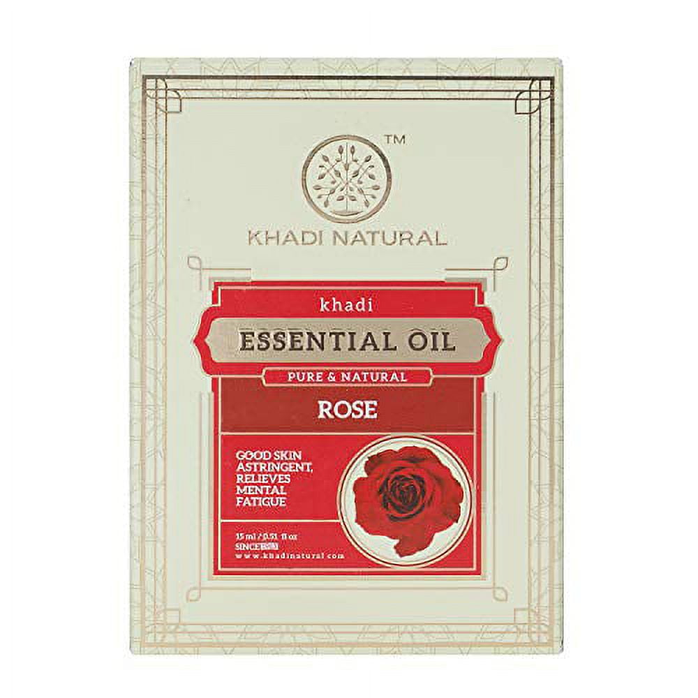 

Khadi Natural Rose Essential Oil 10ml